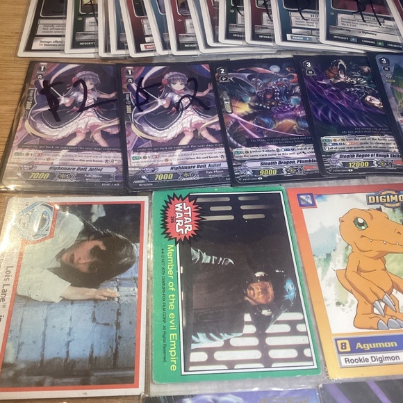 78 CCG and TCG cards lot with Star Trek Digimon street fighter and more - Picture 7 of 16